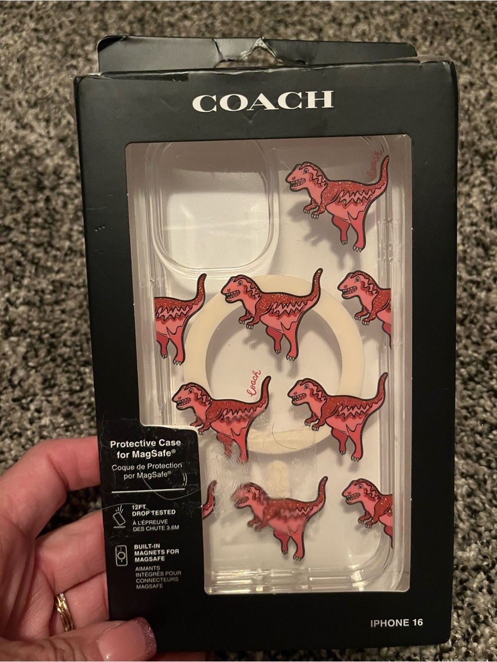 Coach phone case